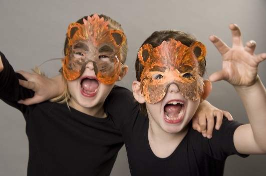 Two tiger girls at JK Theatre Arts Burgess HIll