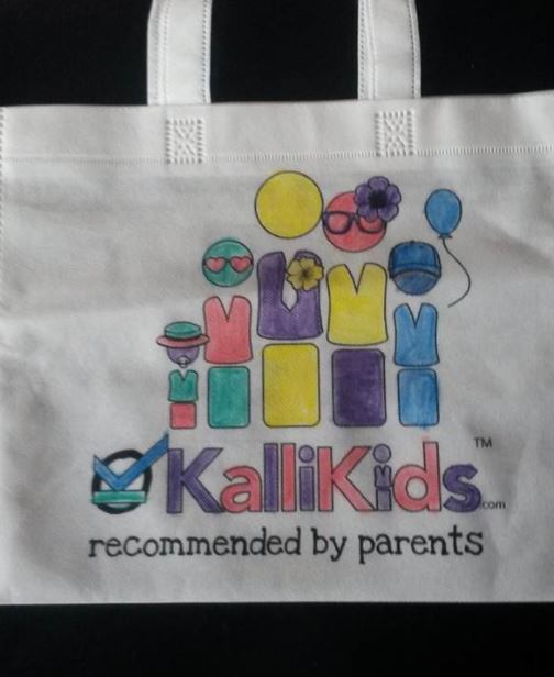 Anika's Kallikids colouring bag