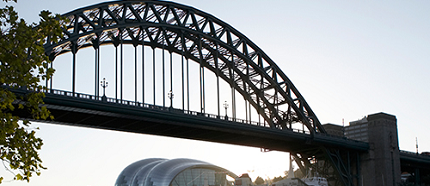Picture of the Tyne Bridge to represent children's activities and services in Tyne and Wear
